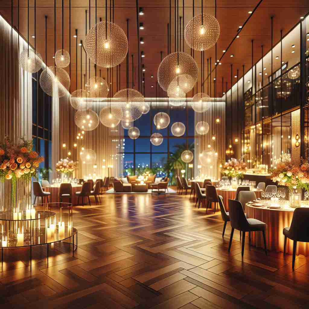 An image illustrating Tendências em Iluminação para Eventos Residenciais