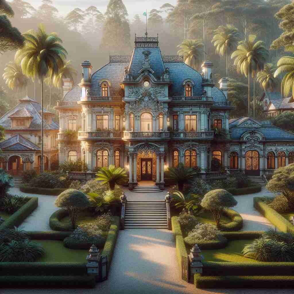 An image illustrating Histórias de Mansões Centenárias no Brasil