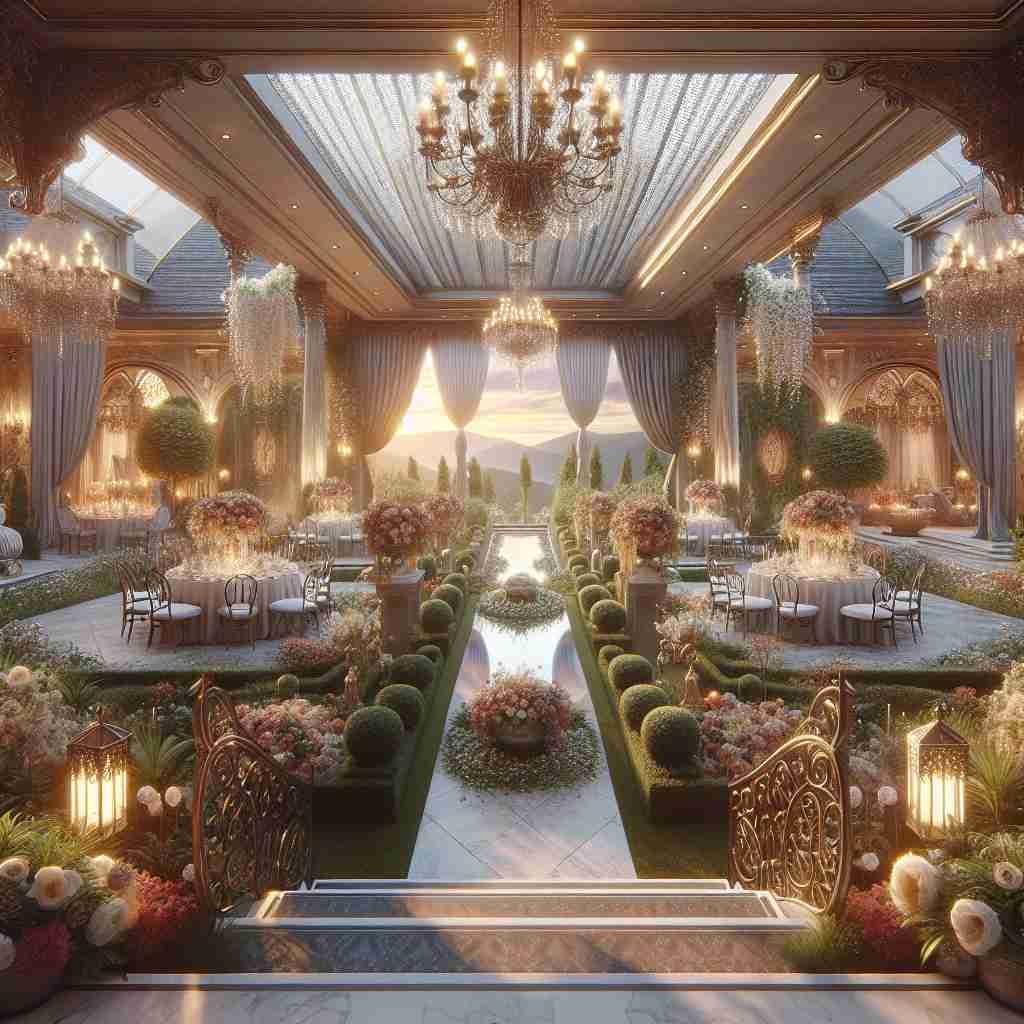 An image illustrating Casas para Casamentos Tendências e Inspirações