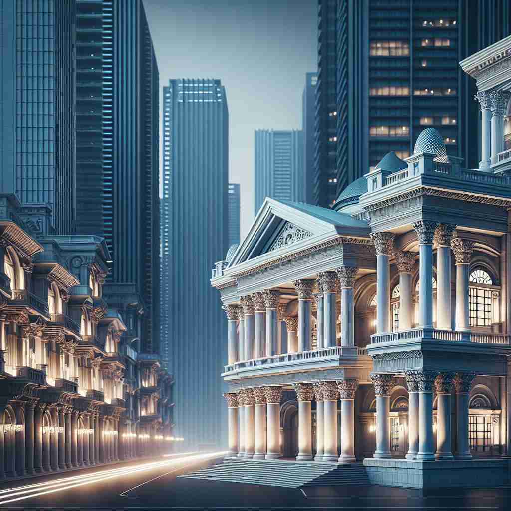 An image illustrating Descobrindo as Diferenças Entre Arquitetura Clássica e Moderna